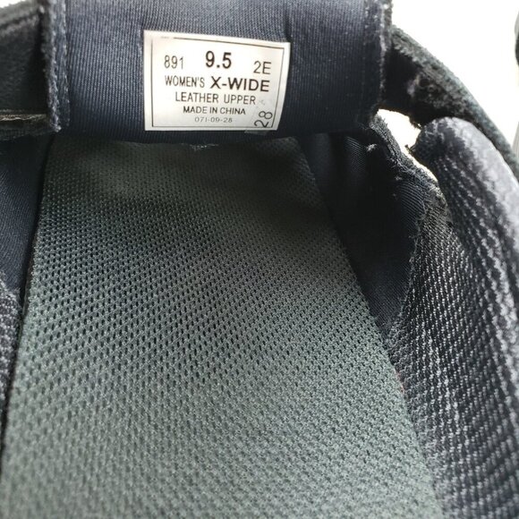 Orthofeet Serene T Strap Shoe Womens 9.5 EE X Wide Gray Leather Diabetic Comfort - Picture 12 of 12